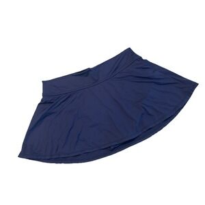 Anne Cole Banded Women's Swim Skirt Bottom XL Navy Blue